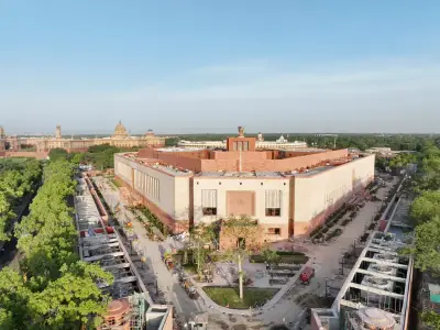 The new Parliament building in New Delhi